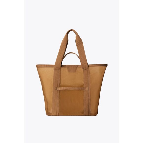 NWT Beis Mesh Beach Tote in Camel Tan - Picture 3 of 3